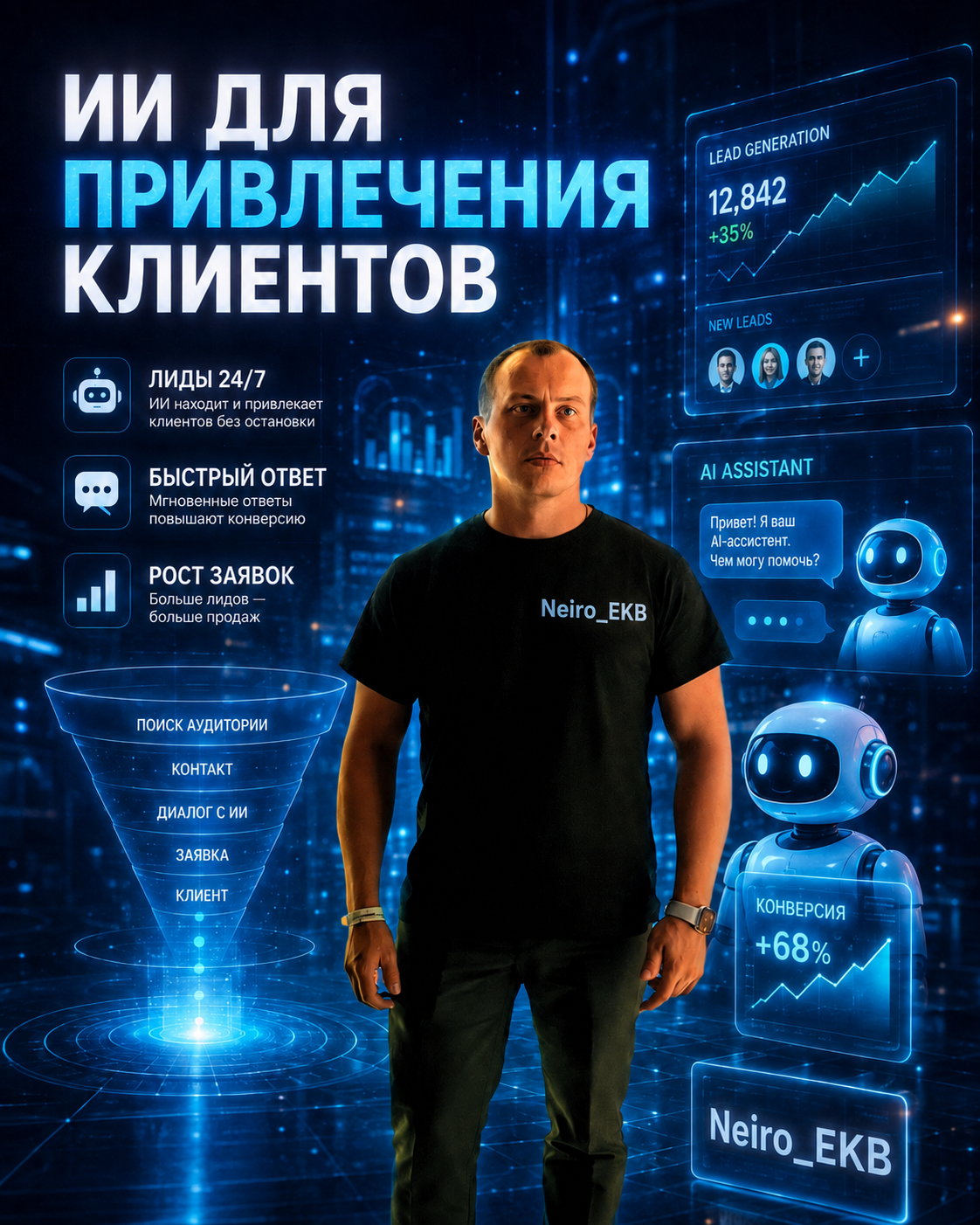 ИИ для привлечения клиентов Neiro_EKB